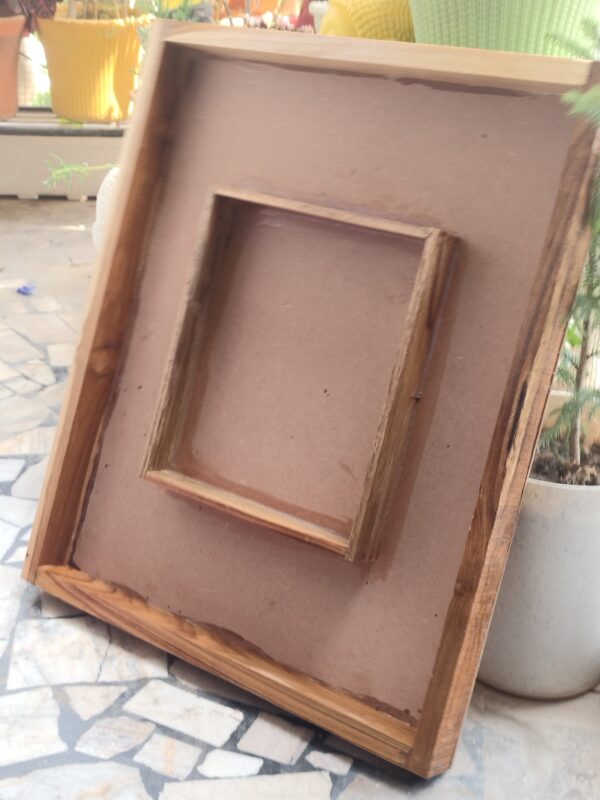 Teak Wood Inline Frame - Image 3