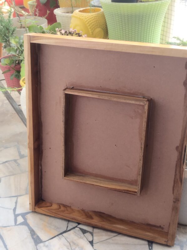 Teak Wood Inline Frame - Image 5