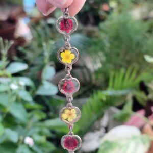 Nature’s Touch, Forever Your - Resin Bracelet