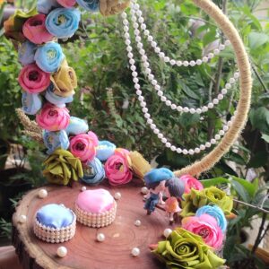 Where Eternal Bonds Meet Timeless Craft - Wooden Log Ring Platter