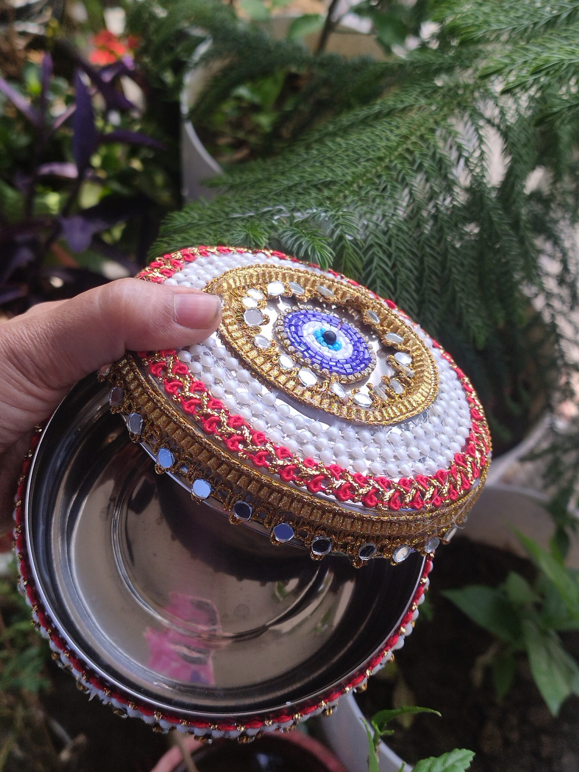 Elegant Evil Eye Decorative Box – Beauty with a Touch of Protection - Image 5