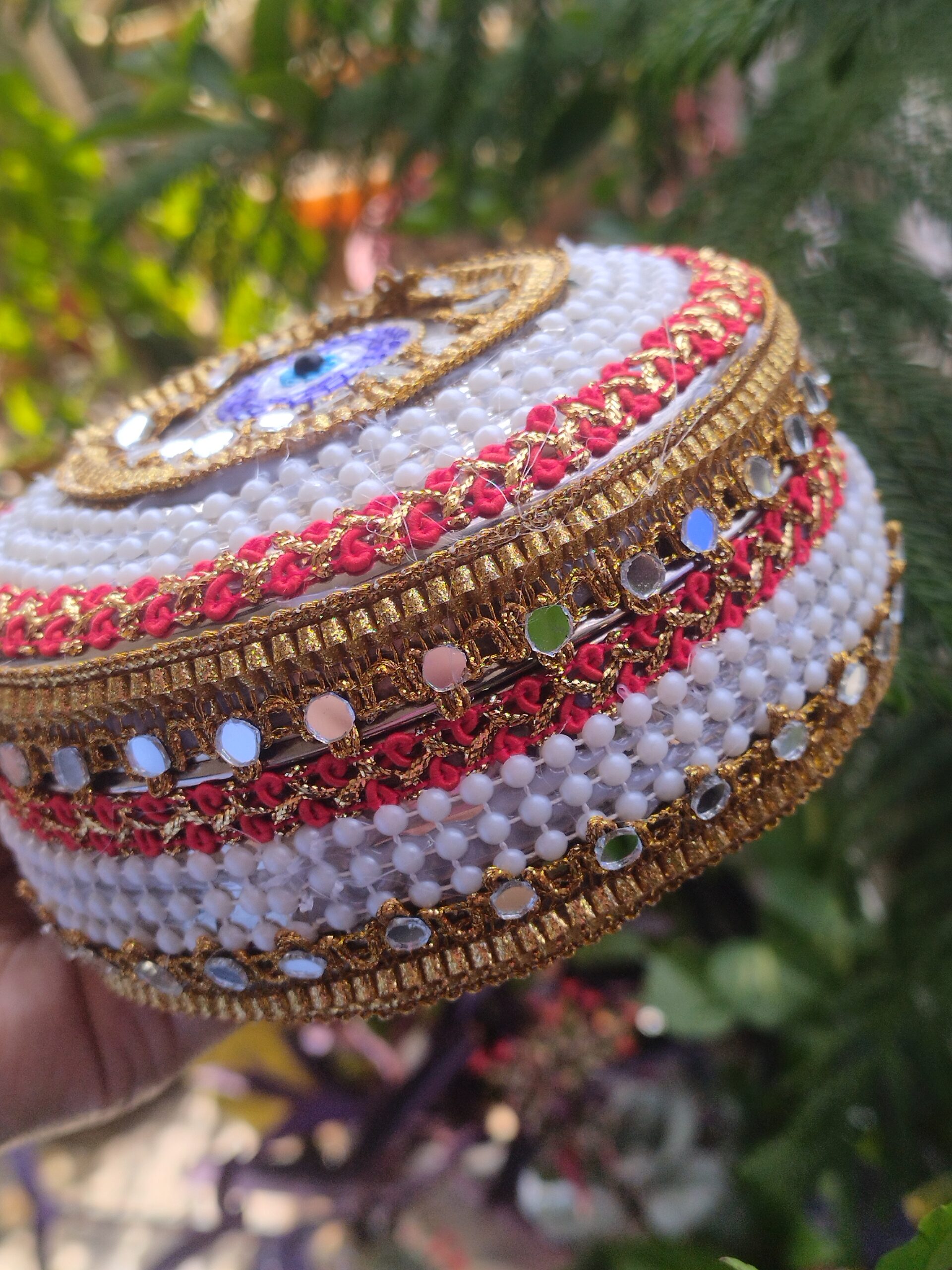 Elegant Evil Eye Decorative Box – Beauty with a Touch of Protection - Image 3