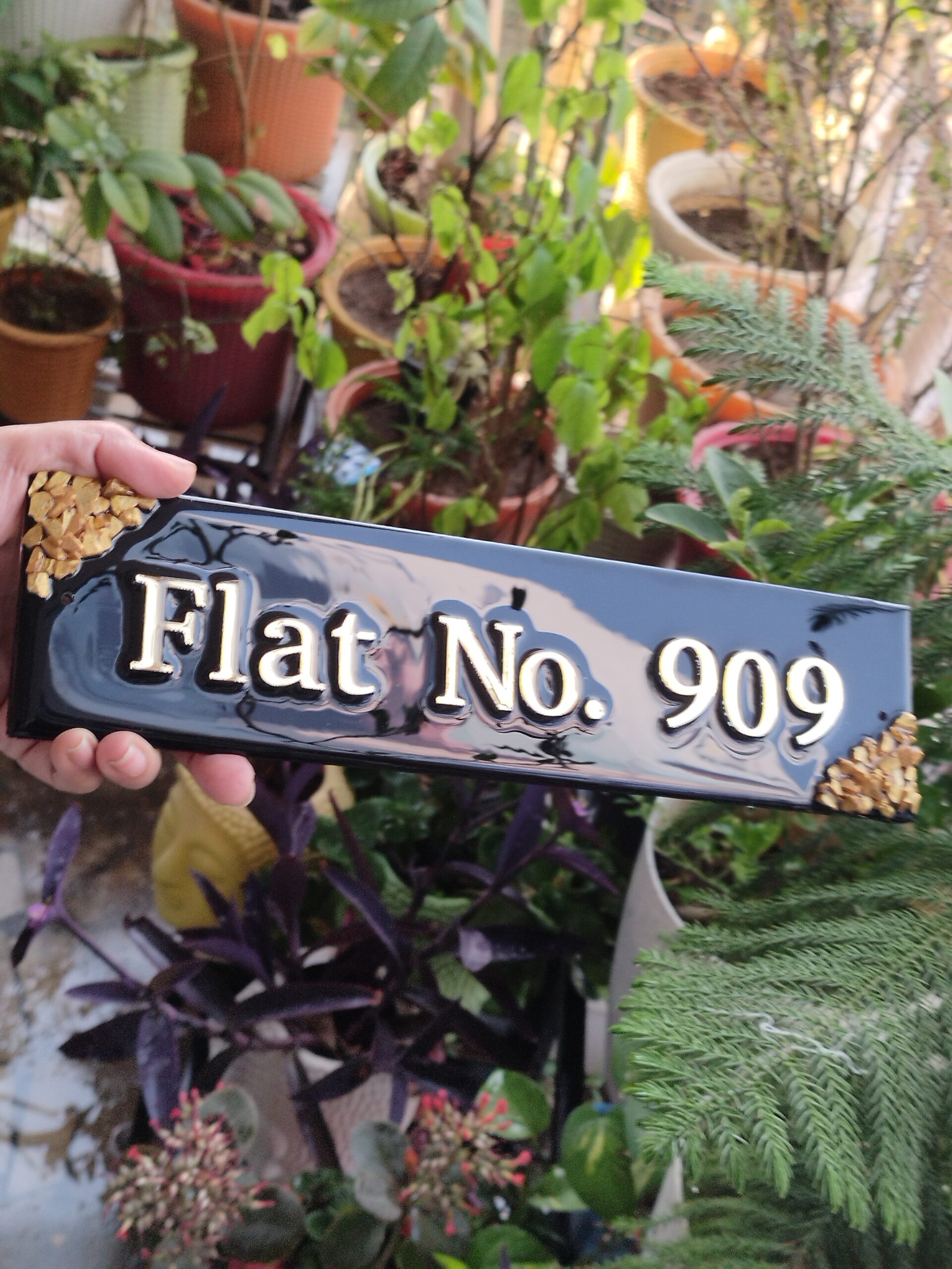 Elegant Embossed Resin Name Plates – Make Your Entrance Memorable - Image 4