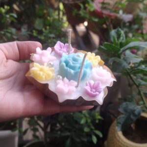 Floral Urli Glow Candle
