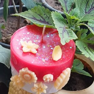 Blossom Glow Mini Pillar Candle