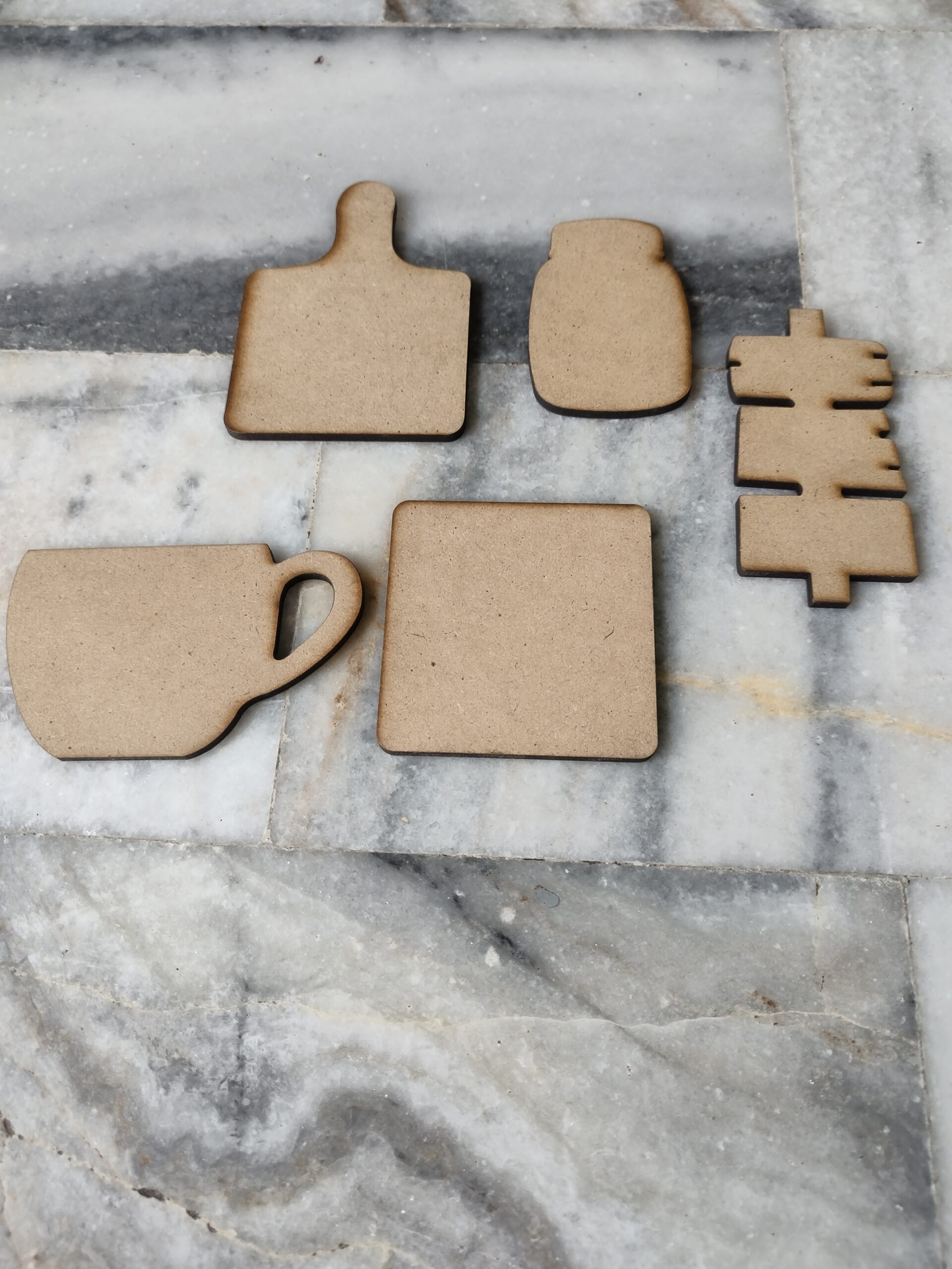 DIY Window & Cloud MDF Craft Cutouts Set - Image 2