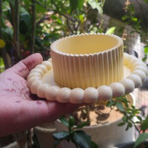 Pearl Glow Desk Organizer Set
