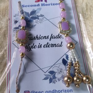 Elegant Rakhi & Lumba Set